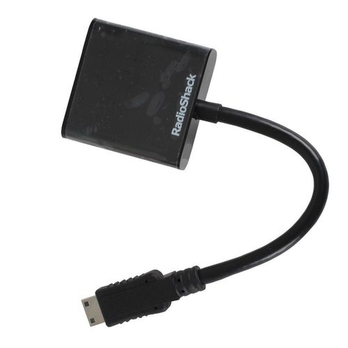 Cable Mini HDMI A VGA Adaptador Hembra 8 Inches