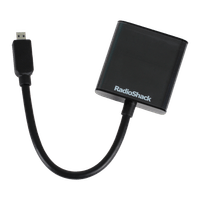 Adaptador Radioshack Micro HDMI a VGA, hembra 8 Inches