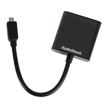 Adaptador Radioshack Micro HDMI a VGA, hembra 8 Inches