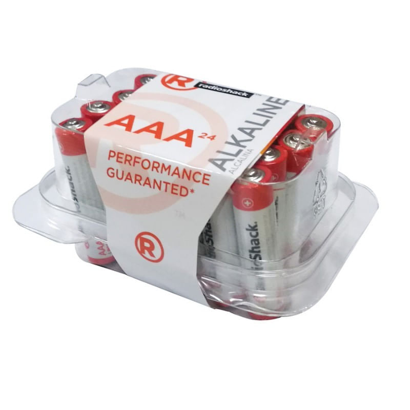 Pilas alcalinas Radioshack AAA x24