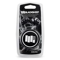 Audífonos in ear sin micrófono Black Sheep almohadillas de silicona, 3.5 mm, negro