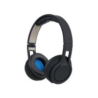 Audífonos on ear con micrófono Izuum almohadillas acolchadas, conector 3.5 mm, control de llamadas, negro
