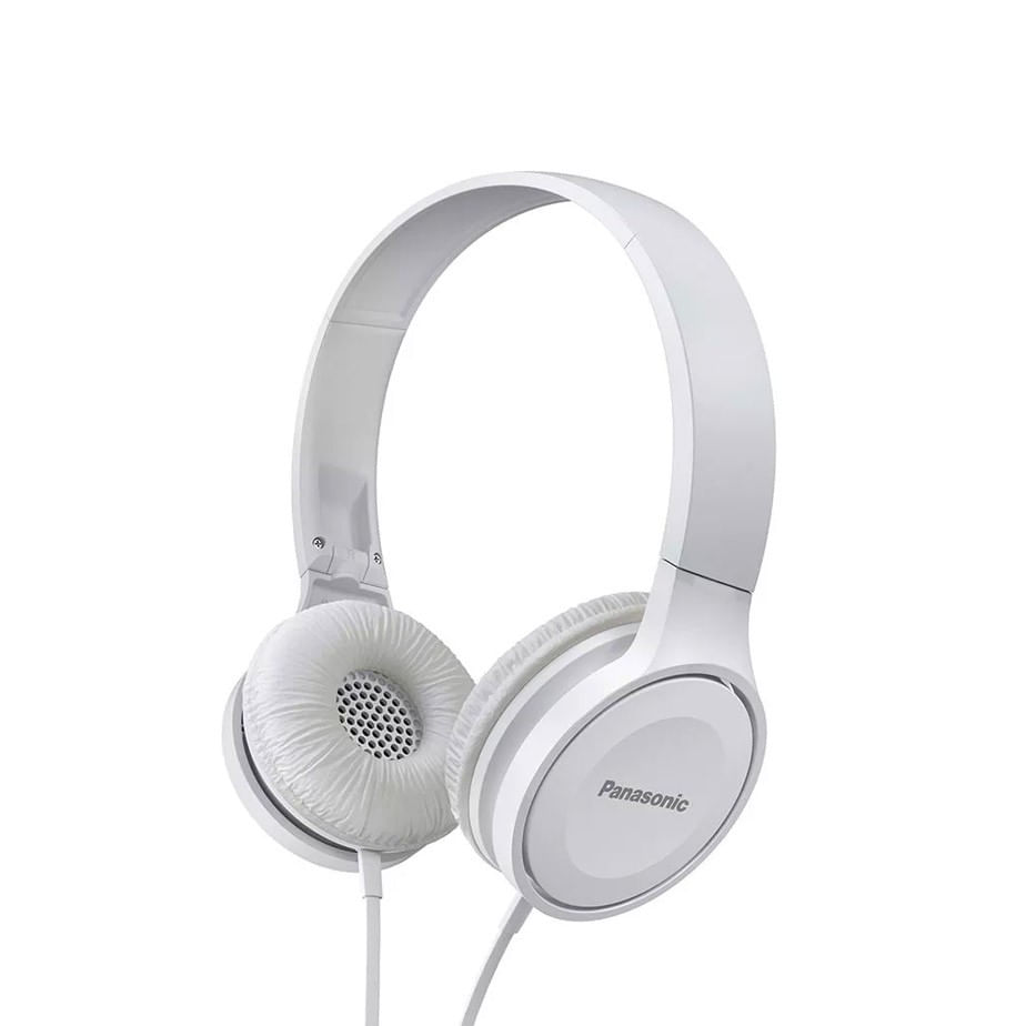 Imagen 2 del producto Audífonos on ear con micrófono Panasonic HF100ME almohadillas alcolchadas, conector 3.5 mm, control de llamadas, blanco