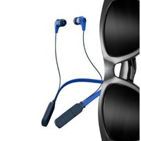 Audífonos bluetooth In Ear Skullcandy Ink'd 2.0 micrófono incorporado, máx. 8 horas, control de volumen y llamadas, azul + lentes de sol