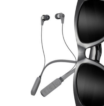 Imagen 2 del producto Audífonos bluetooth In Ear Skullcandy Ink'd 2.0 micrófono incorporado, máx. 8 horas, control de volumen y llamadas, azul + lentes de sol