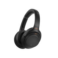 Audífonos con cancelación de ruido Sony WH1000XM3 micrófono incorporado, máx. 30 horas, control de música y llamadas, negro