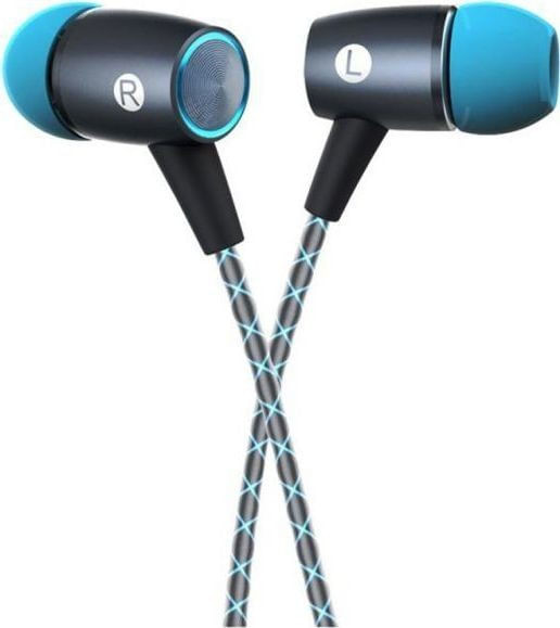 Imagen 2 del producto Audífonos in ear con micrófono Huawei AM12 Plus conector 3.5 mm, control de música y llamadas, gris