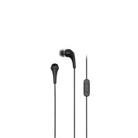 Audífonos in ear con micrófono Motorola Earbud 2 almohadillas de silicona, conector 3.5 mm, control de llamadas, negro