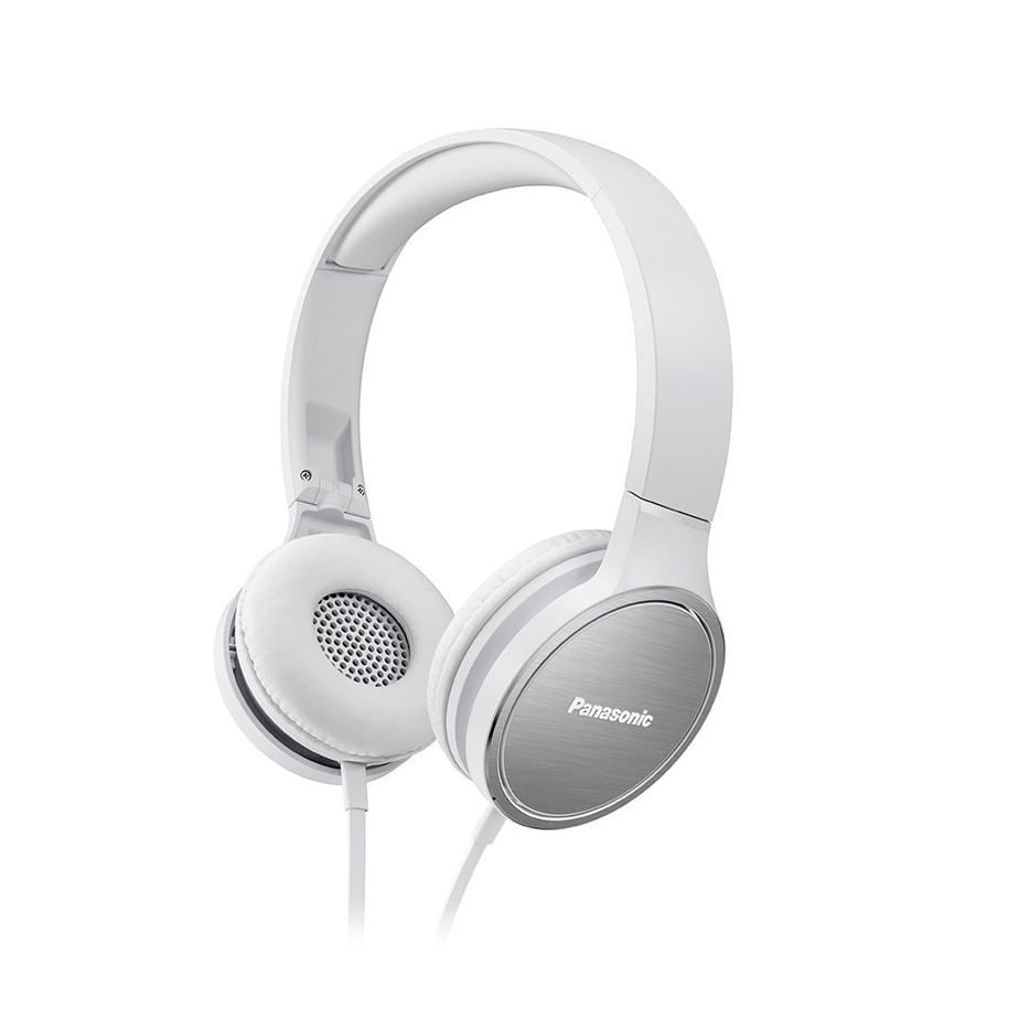 Imagen 2 del producto Audífonos on ear con micrófono Panasonic HF500ME almohadillas acolchadas, conector 3.5 mm, control de llamadas, blanco