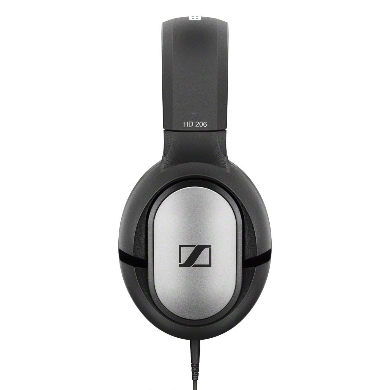 Imagen 2 del producto Audífonos on ear sin micrófono Sennheiser HD 206 almohadillas acolchadas, conector 3.5 mm, negro