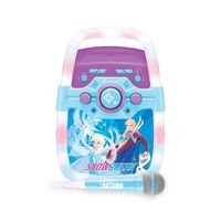 Karaoke bluetooth diseño Frozen con luces led