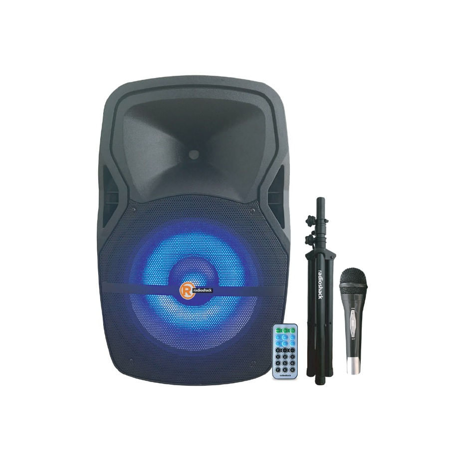 Imagen 2 del producto Parlante bluetooth Radioshack led, batería recargable