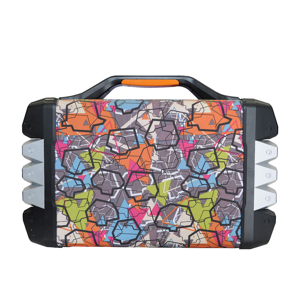 Imagen 2 del producto Parlante bluetooth karaoke Coolbox batería recargable, diseño urbano