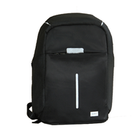 Mochila Roadtrip para laptop 16"", antirrobo, puerto usb, negro