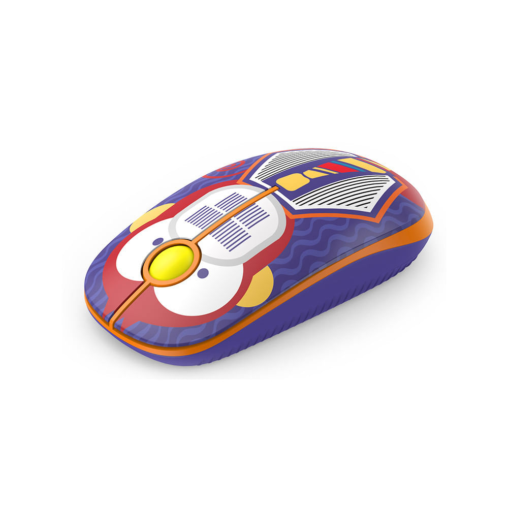 Imagen 2 del producto Mouse inalámbrico Coolbox Teraware Mono 1600 dpi, 3 botones, azul