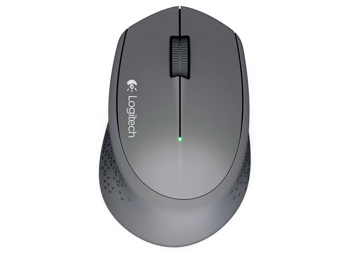 Mouse inalámbrico Logitech M280 1000 dpi, 3 botones, gris