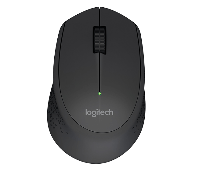 Mouse inalámbrico Logitech M280 1000 dpi, 3 botones, negro