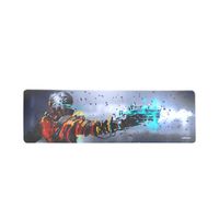 Mouse pad gaming Radioshack XL, 90cm x 40cm, antideslizante, multicolor
