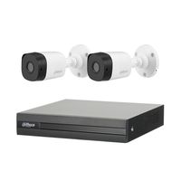 Kit Dahua 2 Cámaras 1080P + Dvr 4Ch + Disco Duro 1Tb