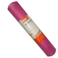 Mat Liveup Sports para yoga antiderrapante rosado