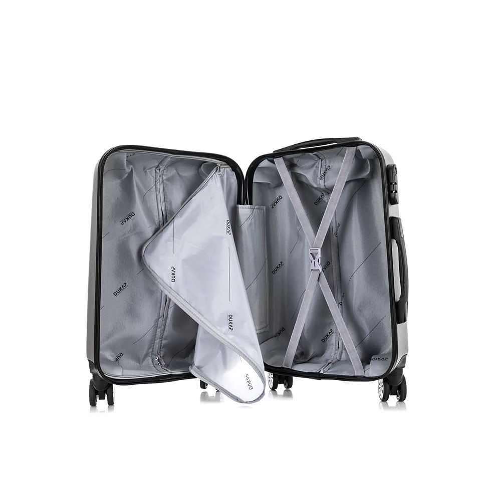 Imagen 2 del producto Maleta cabinera Dukap Mopg 20"", 4 ruedas, capacidad 10 kg, olivo monaco