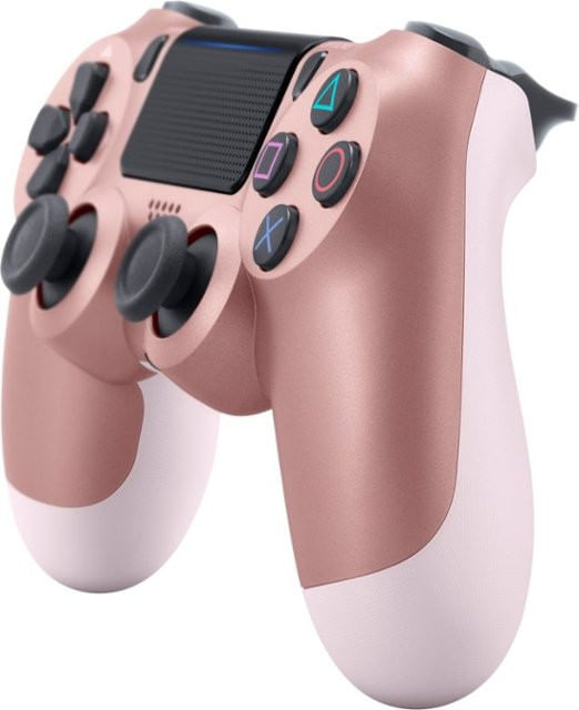 Imagen 2 del producto Dualshock 4 Playstation para PS4 oro rosa