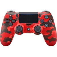 Dualshock 4 Playstation para PS4 rojo camuflaje
