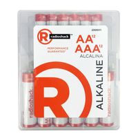 Pilas alcalinas Radioshack AAA x12 + AA x12