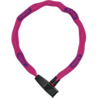 Cadena Catena 6806K/75 color Coral, cuadrada de 6 mm de grosor con funda textil que evita daños a la pintura, de acero especialmente endurecido