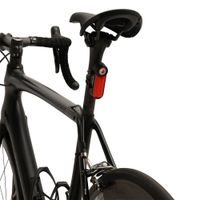 Luz para bicicleta Nite Ize Radiant 125 recargable, 3 modos de luz, 180° de visibilidad, rojo