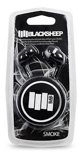 Imagen 2 del producto Audífonos in ear sin micrófono Black Sheep almohadillas de silicona, 3.5 mm, negro