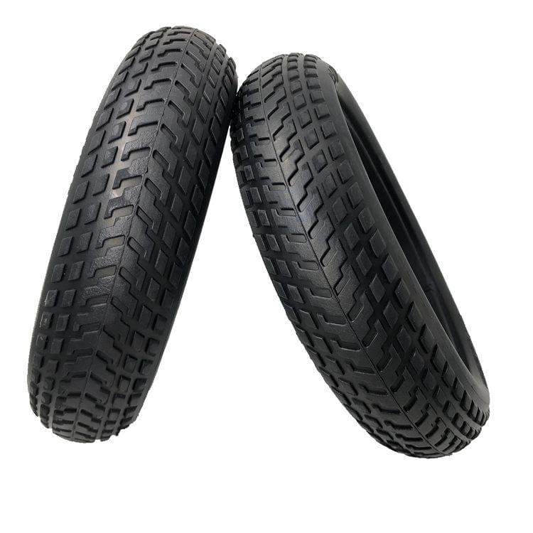 Imagen 2 del producto Llanta sólida negra de 8.5"" con diseño espiga para scooter Xiaomi