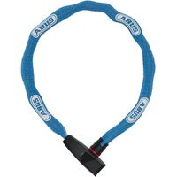 Cadena Catena 6806K/75 color Aqua, cuadrada de 6 mm de grosor con funda textil que evita daños a la pintura, de acero especialmente endurecido