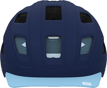 Imagen 2 del producto Casco Hyban Core talla M/L color azul, con visera extraíble, luz trasera led, ventilación y acolchado extraíble y lavable, tamaño de cabeza: 56-61 cm