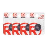 Batería De Litio CR2025 PACK X4 Unidades - Ideal para calculadoras, balanzas, dispositivos médicos y muchos más