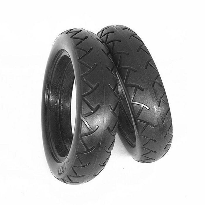 Imagen 2 del producto Llanta sólida negra de 8,5"" con diseño V para scooter Xiaomi M365