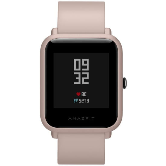 Imagen 2 del producto Smartwatch Amazfit Bip Lite Rosado, Hasta 45 días de batería, Pantalla táctil a color con antireflejo, Modos de deporte, ligero y resistente al agua
