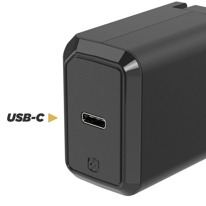 Imagen 2 del producto Cargador pared Scosche HPDC8 tipo C carga rápida 18W