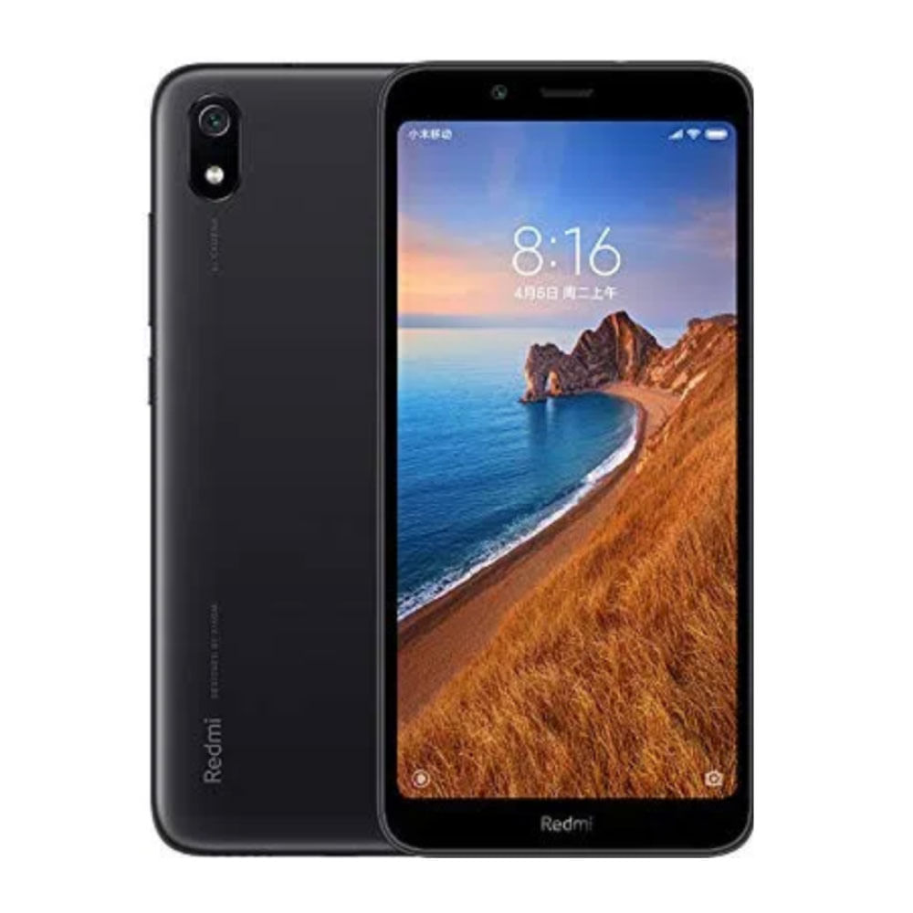 Imagen 2 del producto Redmi 7A Negro, Dual Sim, Cámara trasera de 12MP y frontal de 5MP, 16GB de Memoria y 2GB de RAM, Batería de 4,000 mAh, Pantalla 5.45""