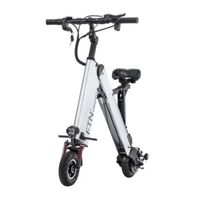 Scooter Eléctrico Plegable Ftn A2 Pro Color Silver, Vel. Máx 25 Km/H, Autonomía 25-35 km, Llantas 8"", Tolerancia 100 Kg, 350W, Tiempo Carga 4-6 Horas