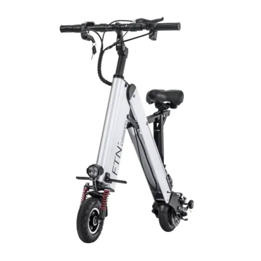 Imagen 1 del producto Scooter Eléctrico Plegable Ftn A2 Pro Color Silver, Vel. Máx 25 Km/H, Autonomía 25-35 km, Llantas 8"", Tolerancia 100 Kg, 350W, Tiempo Carga 4-6 Horas