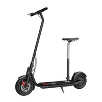 Scooter eléctrico Revolt N7 10"", autonomía 30 km, vel. 25 km/h, 300w, asiento opcional, pantalla led