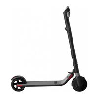 Scooter eléctrico plegable Ninebot ES2, color negro, autonomía 25 km, vel. máx: 25 km/h, tolerancia 100kg, 300W, luz delantera, lateral y posterior