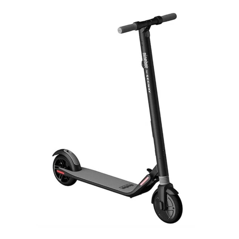 Imagen 2 del producto Scooter eléctrico plegable Ninebot ES2, color negro, autonomía 25 km, vel. máx: 25 km/h, tolerancia 100kg, 300W, luz delantera, lateral y posterior