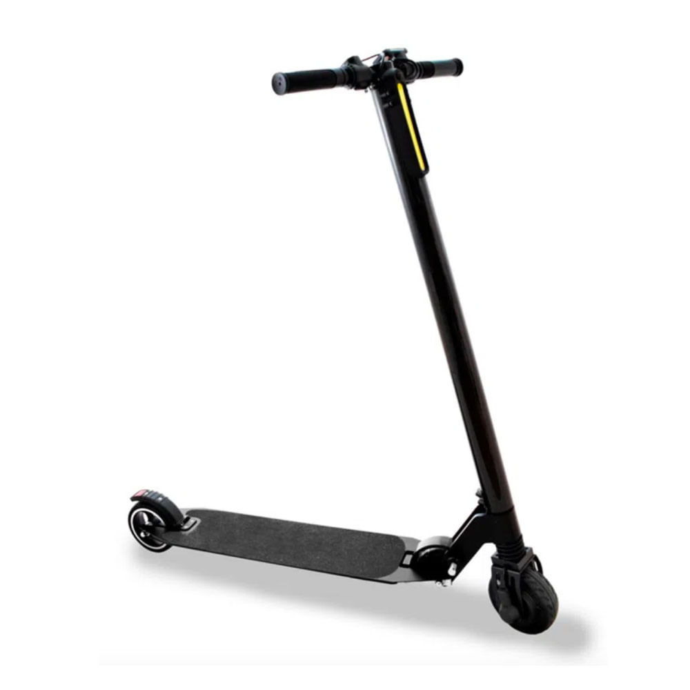 Imagen 2 del producto Scooter Eléctrico Negro con Autonomía 10-15 km, Vel. Máx: 15 km/h, Tolerancia: 80 kg, Llantas de 5.5"" sólidas, Potencia: 250W