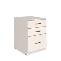 Archivador para armar Pisopak Bari 70 x 47.7 x 50 cm, melamina 15 mm, blanco