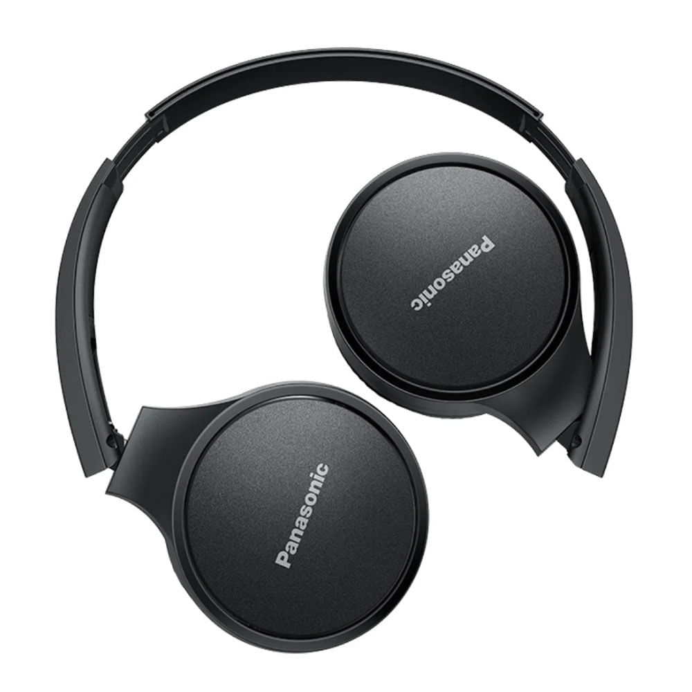 Imagen 2 del producto Audífonos bluetooth on ear Panasonic RP-HF410 micrófono incorporado, máx. 24 horas, control de música y llamadas, negro