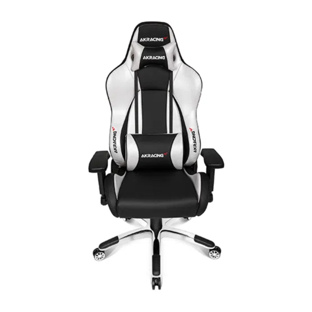 Imagen 2 del producto Silla gamer Akracing Premium gas lift clase 4, tapiz pu, máx. 150 kg, inclinación 180°, silver black