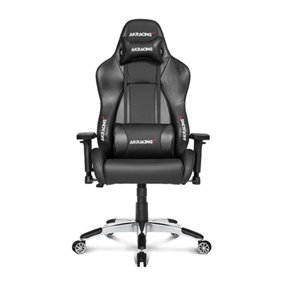 Imagen 2 del producto Silla gamer Akracing Premium gas lift clase 4, tapiz pu, máx. 150 kg, inclinación 180°, carbon black v2