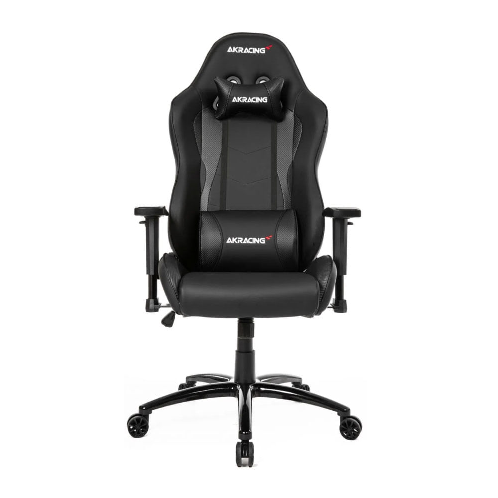 Imagen 2 del producto Silla gamer Akracing Nitro gas lift clase 4, tapiz cuero pu, máx. 150 kg, inclinación 180°, negro